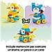 DUPLO 10448 Animali su Ruote 3 in 1, Gioco Educativo per Costruire un'Anatra o un Pesce o un Cane Giocattolo per Bambini2+ - Foto miniatura 6