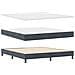 Letto Box Spring con Materasso Grigio Scuro Super King in Velluto - Foto miniatura 6