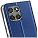 Custodia Per Motorola Edge 60 Pro Con Texture A Strisce E Portacarte - Foto miniatura 2