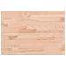 Piano Tavolo 60x40x1,5cm Rettangolare Legno Massello Faggio - Foto miniatura 1