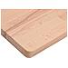 Piano Tavolo 60x40x1,5cm Rettangolare Legno Massello Faggio - Foto miniatura 6