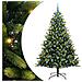 Albero di Natale Artificiale a Cerniera con 300 LED 210 cm - Foto miniatura 1