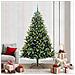 Albero di Natale Artificiale a Cerniera con 300 LED 210 cm - Foto miniatura 2