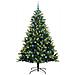 Albero di Natale Artificiale a Cerniera con 300 LED 210 cm - Foto miniatura 4