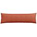Cuscini da Divano 2 pcs Rosso Arancio 145 x 40 cm - Foto miniatura 6