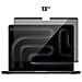 Protezione Schermo Per Macbook Air 13"" Anti-spia Fissaggio Magnetico, Nero Transparente - Foto miniatura 3