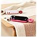 Rullo Levapelucchi Lavabile 2-in-1: Rimozione Peli Animali Riutilizzabile & Pulizia Vestiti White + Red - Foto miniatura 5