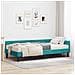 Struttura Letto Angolare con Materasso 2 pcs Turchese Velluto - Foto miniatura 2