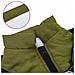 Cappotto per Cani Verde militare L40 Pile e Poliestere - Foto miniatura 7