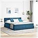 Letto con Contenitore con materasso Blu Scuro 90 x 200 cm - Foto miniatura 2