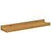 Scaffale da parete 2 pcs Beige 40 x 9 x 3 cm Legno multistrato - Foto miniatura 6