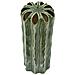 Vaso Cactus Tall In Ceramica Verde A Forma Di Cactus - Foto miniatura 2
