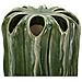 Vaso Cactus Tall In Ceramica Verde A Forma Di Cactus - Foto miniatura 3