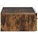 Tavolino da Parete Laterale Rovere Fumo 59 x 34,5 x 17 cm - Foto miniatura 5