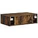 Tavolino da Parete Laterale Rovere Fumo 59 x 34,5 x 17 cm - Foto miniatura 6