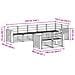 Set di divani da esterno 8 pcs Bianco 310 x 132,5 x 73 cm - Foto miniatura 7