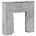 Cornice per camino Grigio Cemento 93 x 20 x 89 cm - Foto miniatura 1