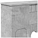 Cornice per camino Grigio Cemento 93 x 20 x 89 cm - Foto miniatura 7