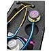 Stetoscopio Littmann Classic Iii 5807 Professionale Rainbow Arcobaleno Tubo Blu Caraibi Doppia Testa Acustica Oem - Foto miniatura 3