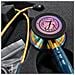 Stetoscopio Littmann Classic Iii 5807 Professionale Rainbow Arcobaleno Tubo Blu Caraibi Doppia Testa Acustica Oem - Foto miniatura 4