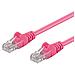 ICOC CCA6U-020-PK - Cavo di rete Patch CCA Cat. 6 Rosa UTP 2 m - Foto miniatura 1