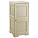 Mobiletto Mono Anta + 1 Ripiano Cm 40x43x85,5 In Resina Colore Angora - Omnimodus - 8085564 - Foto miniatura 4