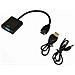 Adat. Hdmi Mas A Vga Femm 3,5mm Usb - Foto miniatura 1
