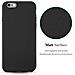 Custodia Compatibile Con Apple Iphone 6 / Iphone 6s In Frost Nero - Coperchio Protettivo In Silicone Tpu Flessibile - Foto miniatura 8