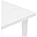 Tavolo Da Giardino Bianco 78x75x72 Cm In Plastica - Foto miniatura 4
