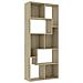 Libreria Rovere Sonoma 67x24x161 cm in Legno Multistrato - Foto miniatura 2