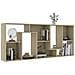 Libreria Rovere Sonoma 67x24x161 cm in Legno Multistrato - Foto miniatura 5