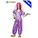 Costume Genietta Viola ""taglia L 8/9 Anni"" Vestito Carnevale Pegasus Bambino Odalisca - Foto miniatura 1