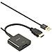 Hdmi A Displayport Alladattatore Hdmi A Displayport Dp Con Audio Adapter Compatibile Per Il Computer Portatile Xbox 360 One Ps4 Ps3 Hdmi Dispositivo - Foto miniatura 1