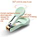 Kit Nail Baby Di 4-in-1 Kit Grooming Bambino Con Il Caso Gufo Sveglio Bambino Nail Clippers Scissor Nail File Pinzetta Baby Kit Per Manicure E Pedicure Kit Per Il Neonato Infant Toddler - Foto miniatura 3