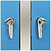 Copri Bidoni Pattumiera Doppia 138x77,5x112,5 cm Acciaio Inox - Foto miniatura 4