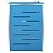 Copri Bidoni Pattumiera Doppia 138x77,5x112,5 cm Acciaio Inox - Foto miniatura 6