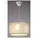 Lampada A Sospensione Moonlight Bagliore Al Buio 24 Cm 60w Grigio - Foto miniatura 3