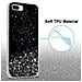Custodia Compatibile Con Apple Iphone 7 Plus / 7s Plus / 8 Plus In Nero Con Glitter - Coperchio Protettivo In Silicone Tpu Flessibile Con Glitter Scintillanti - Foto miniatura 3