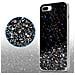 Custodia Compatibile Con Apple Iphone 7 Plus / 7s Plus / 8 Plus In Nero Con Glitter - Coperchio Protettivo In Silicone Tpu Flessibile Con Glitter Scintillanti - Foto miniatura 4