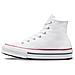 Scarpe Chuck Taylor All Star Eva Lift Platform Hi Taglia 36 Codice 272856c Bianco - Foto miniatura 2