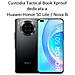 Custodia Originale Book Xproof Flip Case Per Honor 50 Lite - Huawei Nova 8i Black Hawk - Foto miniatura 2