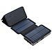 Solar 6-panel Powerbank 20000 Polimeri Di Litio (lipo) 20000 Mah Nero - Foto miniatura 1
