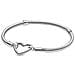 Bracciale Chiusura Cuore Componibile Cm 19 - Foto miniatura 1