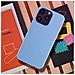 Cover Per Iphone 14 Pro Ibrida Semirigida Sottile Leggera Blu Acciaio - Foto miniatura 5
