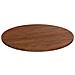 Piano Tavolo Rotondo Marrone Scuro 50x1,5 Cm Rovere Trattato - Foto miniatura 1