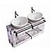 Mobili Bagno Lavabo Sottolavabo Lbbw (120x28 Cm A= 40 Cm, Bianco) - Foto miniatura 1