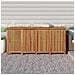 Contenitore Da Giardino 175x80x75cm In Legno Massello Di Acacia - Foto miniatura 1