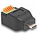 Adattatore Da Spina Usb Type-c 2.0 A Morsettiera Con Pulsante - Foto miniatura 1