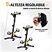 Pedaliera Allenamento Braccia Gambe Cyclette Bike Fitness Riabilitazione Anziani - Foto miniatura 5