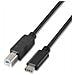 A107-0054 cavo USB 2 m USB 2.0 USB C USB B Nero - Foto miniatura 1